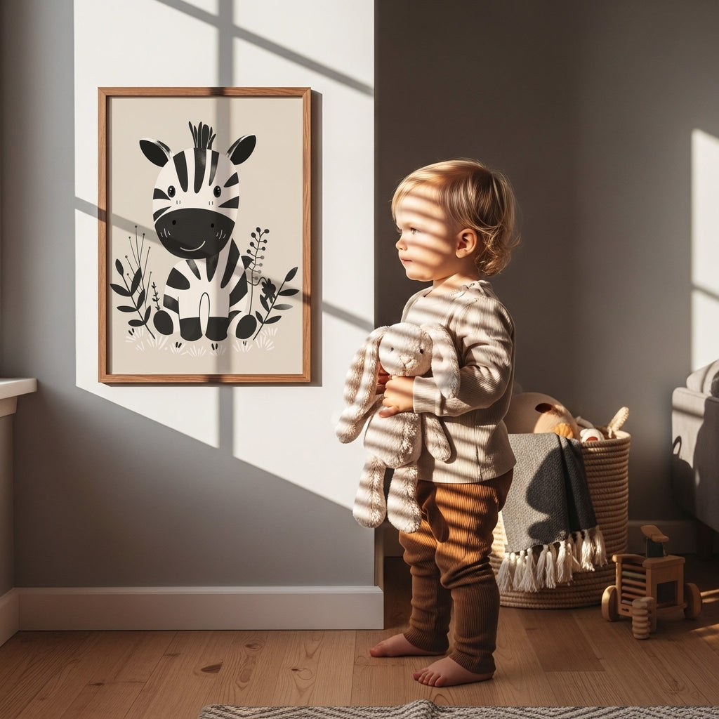 Zebraposter poster