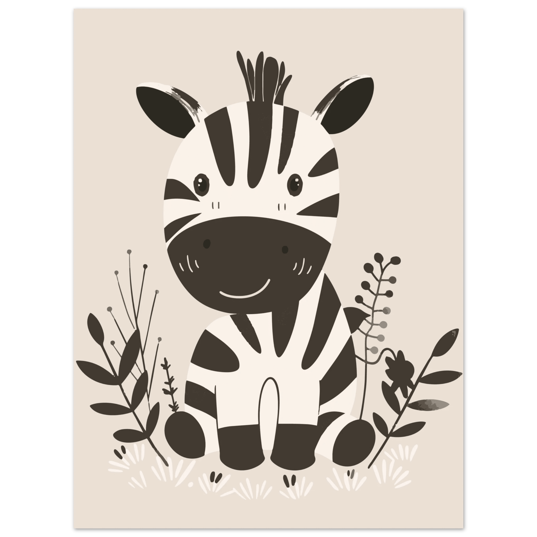 Zebraposter poster